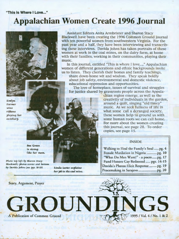 Groundings : v.4:no.1(1995)