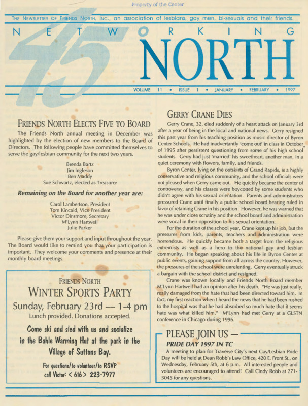 Networking 45° North : v.11:no.1(1997:Jan./Feb.)