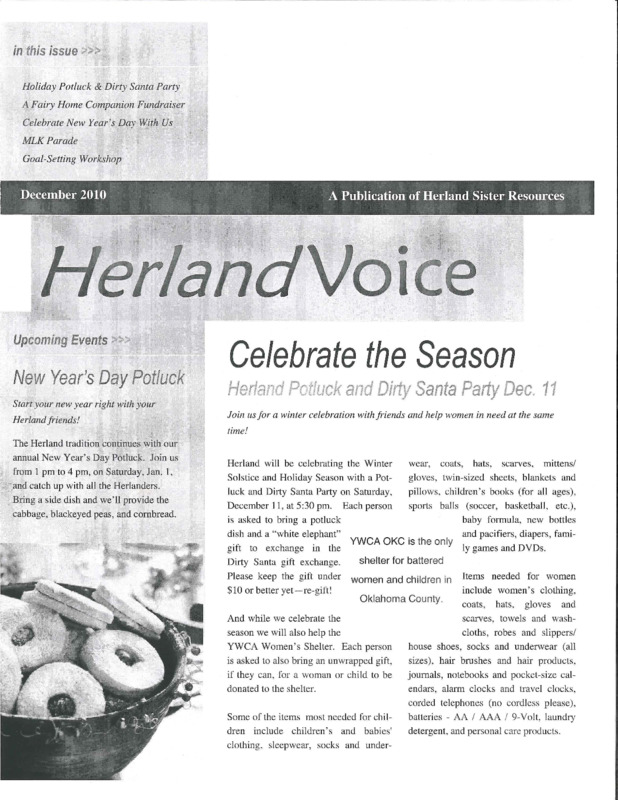 The Herland Voice : Dec. 2010