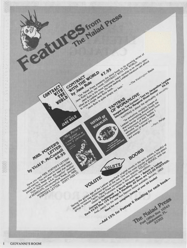 Lesbian Literature Catalog : (1983)