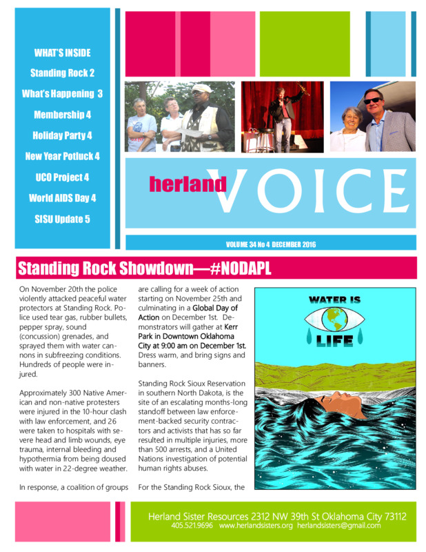 Herland Voice : v.34: no.4(2016)