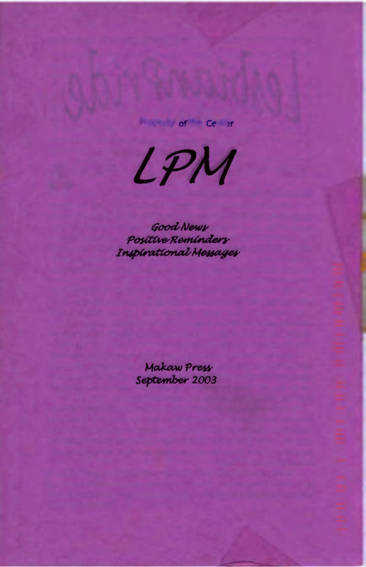 LesbianPride Newsletter : v.8:no.9(2003:Sept.)
