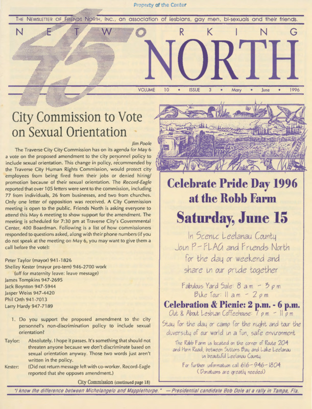 Networking 45° North : v.10:no.3(1996:May/Jun.)