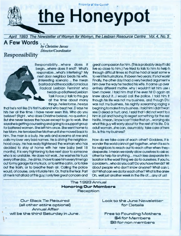 Honeypot : Apr. (1993)