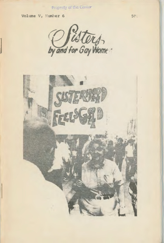 Sisters : v.5:no.6(1974:Jun.)