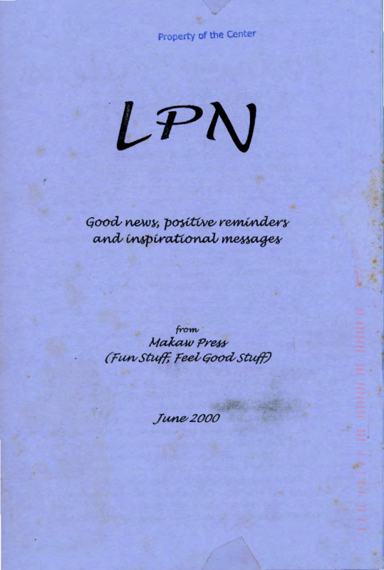 LesbianPride Newsletter : v.5:no.6(2000:Jun.)