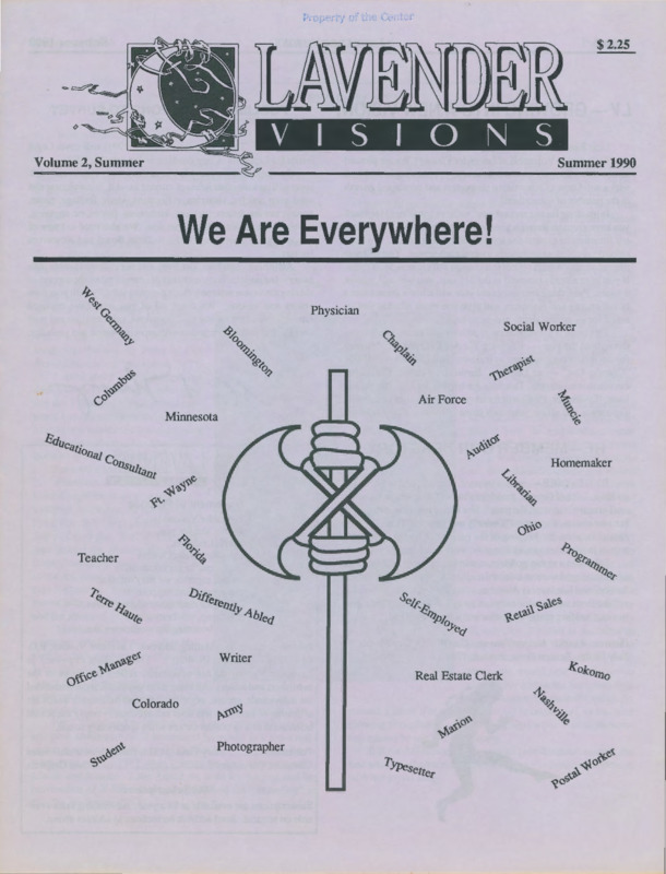 Lavender Visions : v.2(1990:Summer)