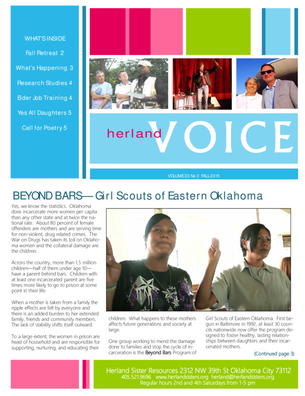 Herland Voice : v.33: no.3(2015)