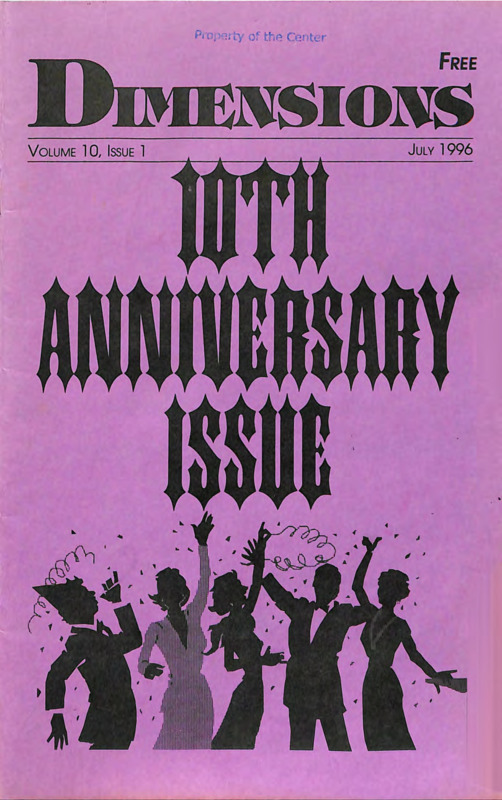 Dimensions : v.10: no.1(1996:July.)