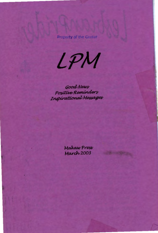 LesbianPride Newsletter : v.8:no.3(2003:Mar.)