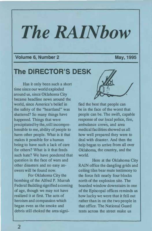 The RAINbow : v.6:no.2(1995:May)