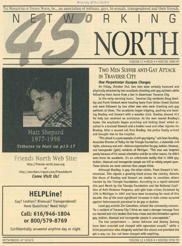 Networking 45° North : v.12:no.4(1998/1999:Winter)