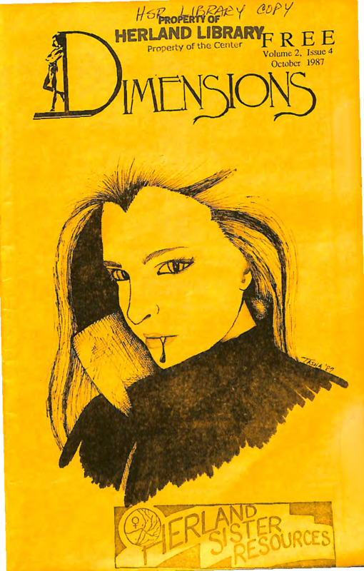 Dimensions : v.2: no.4(1987:Oct.)