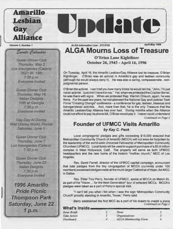ALGA Update : v.3:no.1(1996:Apr./May)