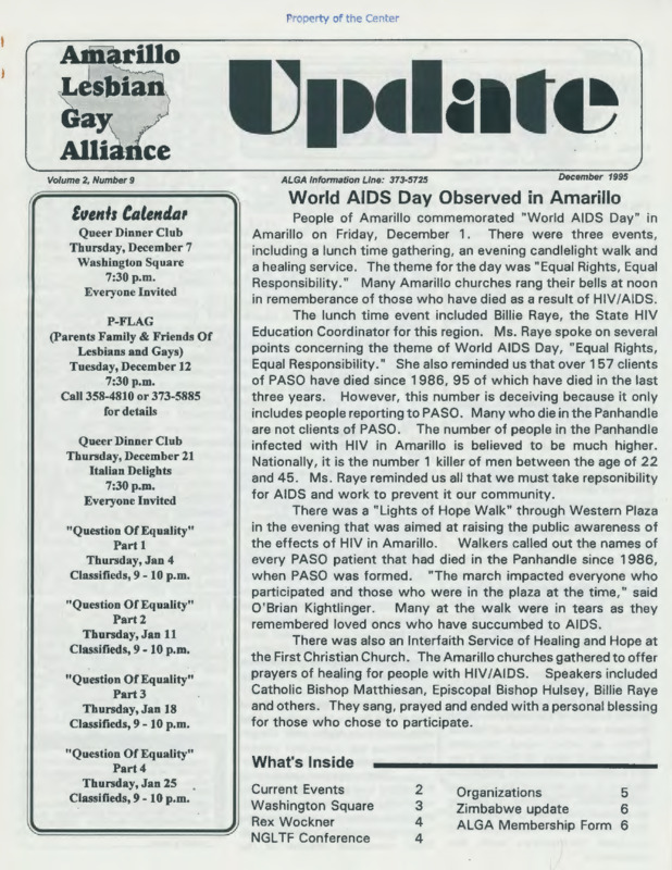 ALGA Update : v.2:no.9(1995:Dec.)