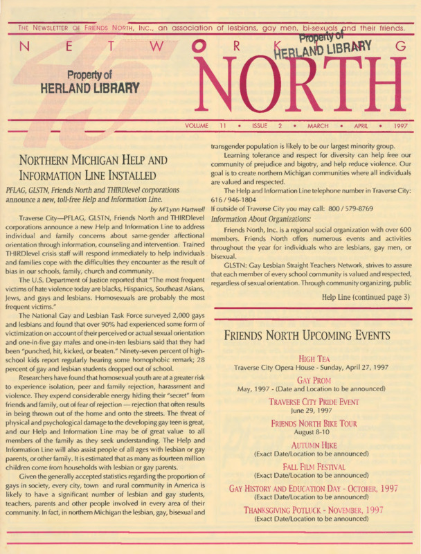 Networking 45° North : v.11:no.2(1997:Mar./Apr.)