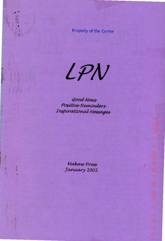 LesbianPride Newsletter : v.7:no.1(2002:Jan.)