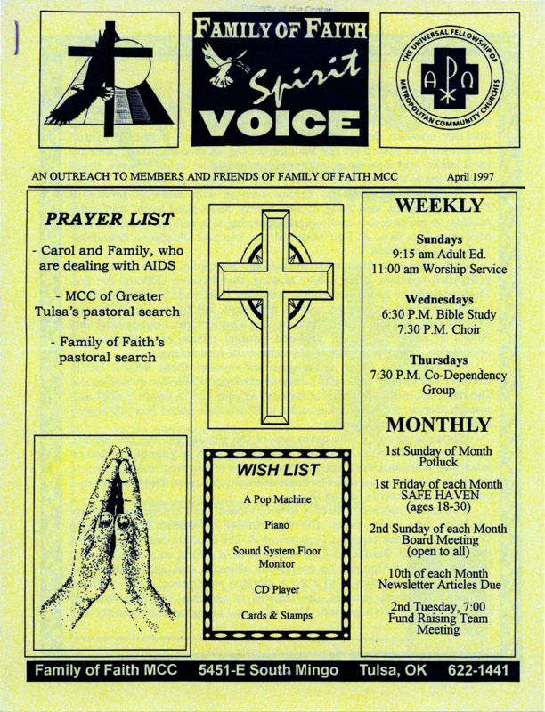 Family of Faith Spirit Voice : (1997:Apr.)