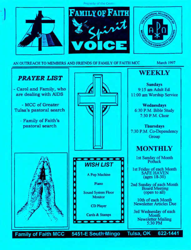 Family of Faith Spirit Voice : (1997:Mar.)